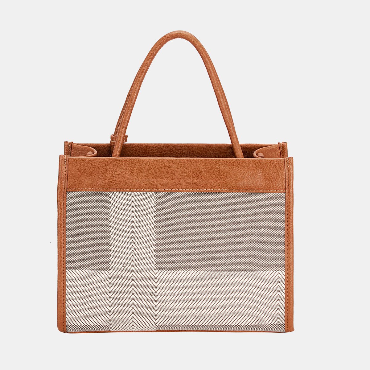 David Jones Striped Contrast Tote Bag - Dear Autumn