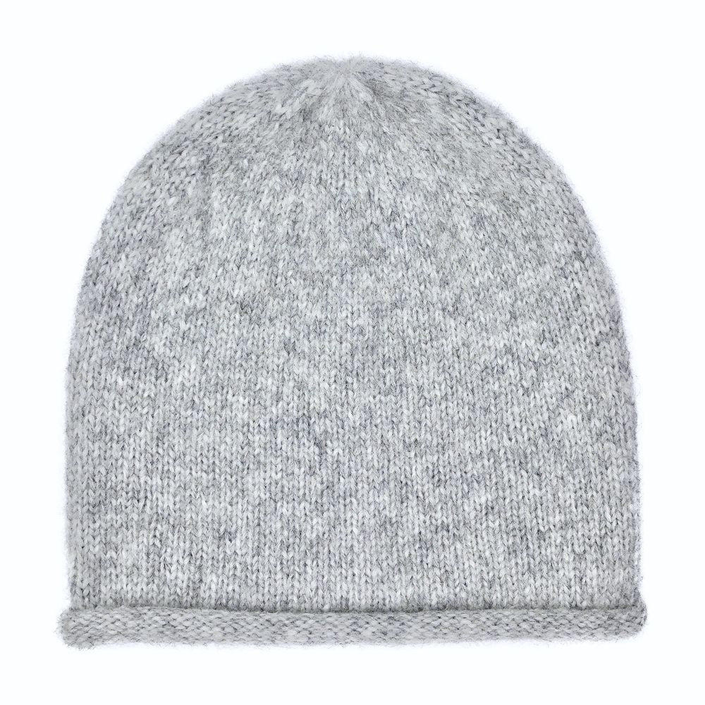 Gray Essential Knit Alpaca Beanie - Dear Autumn