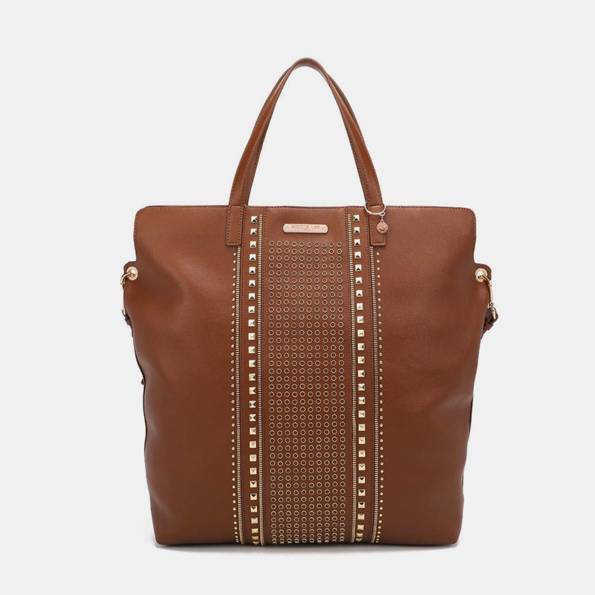 Nicole Lee Studded Large Tote Bag - Dear Autumn