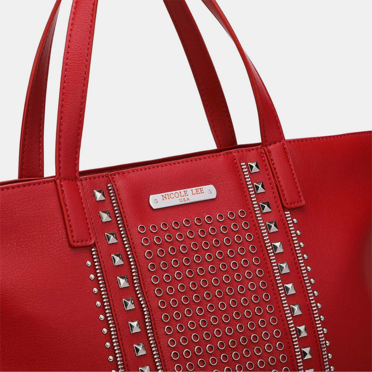 Nicole Lee Studded Large Tote Bag - Dear Autumn